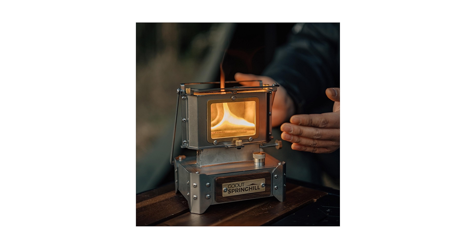 Amazon | Springhill アイロンストーブ オイルランタン キャンプ